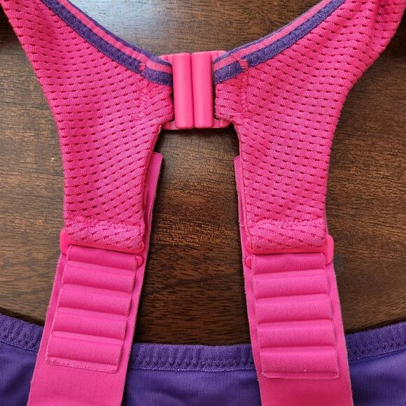 Shock Absorber Women's Ultimate Run Bra Pink Purple - Picture 5 of 10
